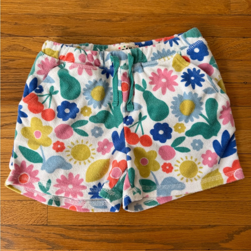 NWT Mini Boden Toweling Shorts